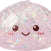 Glitter Dumpling Squishy Argento Scintillante — squishy antistress slow-rise kawaii