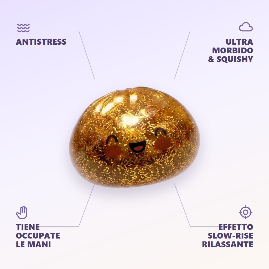 Squishy Bun Mystery Dumpling a Sorpresa — squishy antistress slow-rise kawaii
