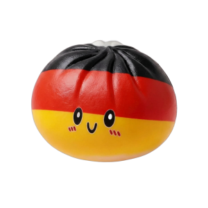 Flag Squishy Toy Dumpling Germania — squishy antistress slow-rise kawaii