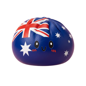 Flag Squishy Dumpling Australia — squishy antistress slow-rise kawaii