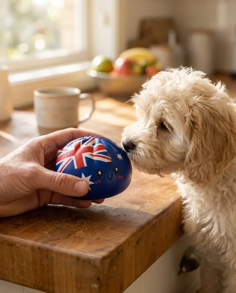 Flag Squishy Dumpling Australia — squishy antistress slow-rise kawaii