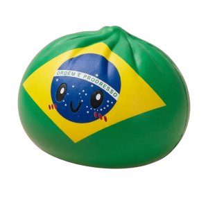 Dumpling Squishy Flag Brasile — squishy antistress slow-rise kawaii