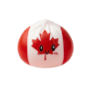 Flag Squishy Dumpling Canada con Cestino Bambù — squishy antistress slow-rise kawaii
