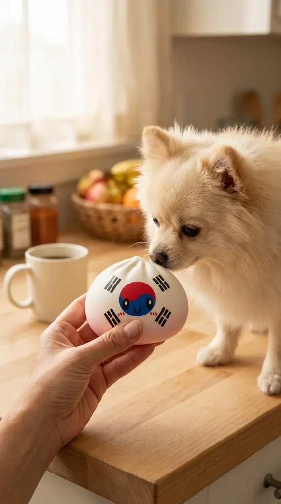 Flag Squishy Dumpling Corea del Sud — squishy antistress slow-rise kawaii