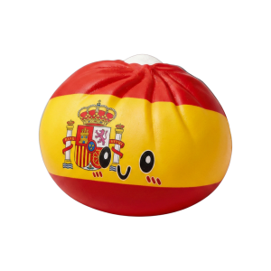 Flag Dumpling Squishy Spagna — squishy antistress slow-rise kawaii
