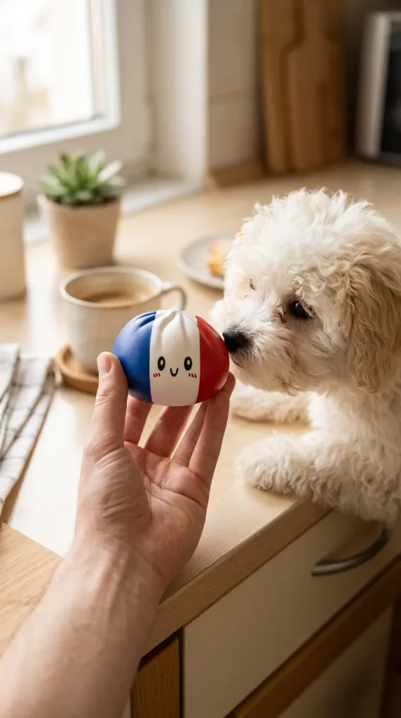 France Flag Squishy Dumpling Bandiera Francese — squishy antistress slow-rise kawaii