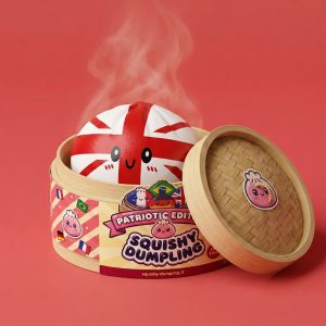 Flag Squishy Toy Dumpling Regno Unito — squishy antistress slow-rise kawaii