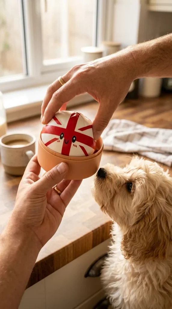 Flag Squishy Toy Dumpling Regno Unito — squishy antistress slow-rise kawaii
