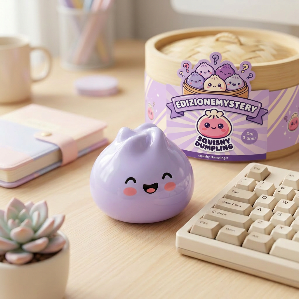 Dumpling Squishy Mystery Peluche a Sorpresa — squishy antistress slow-rise kawaii