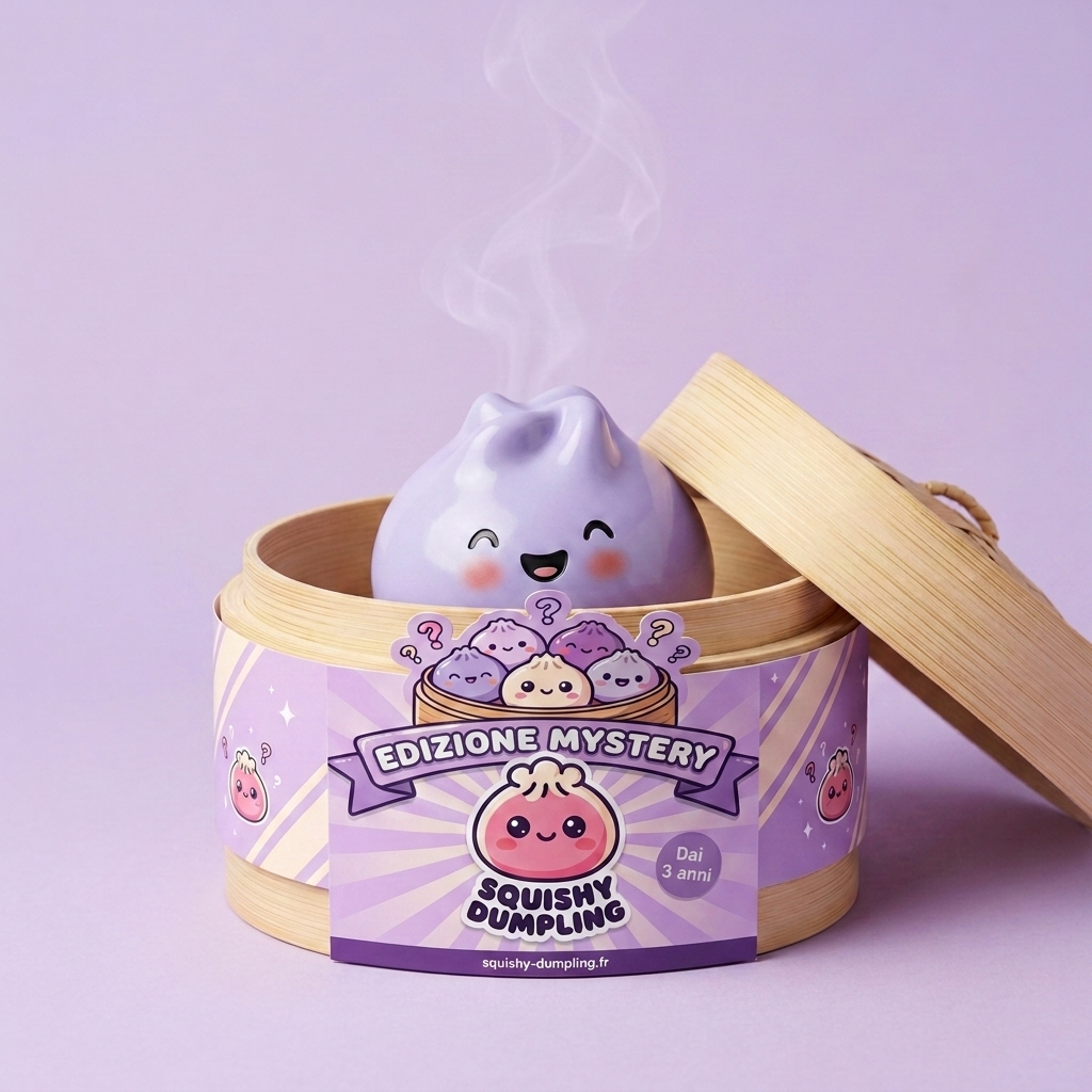 Dumpling Squishy Mystery Peluche a Sorpresa — squishy antistress slow-rise kawaii