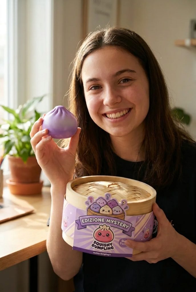 Dumpling Squishy Mystery Peluche a Sorpresa — squishy antistress slow-rise kawaii