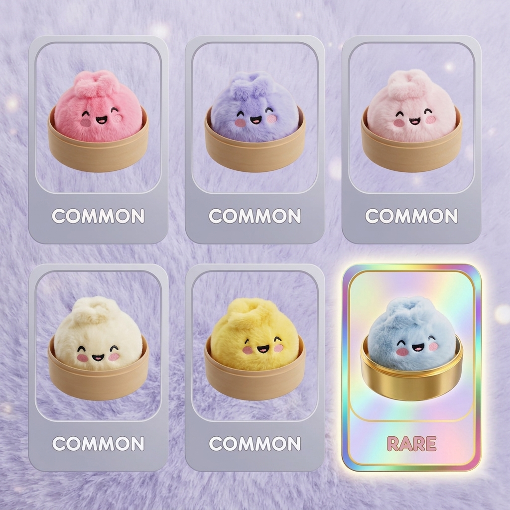 Dumpling Squishy Mystery Peluche a Sorpresa — squishy antistress slow-rise kawaii