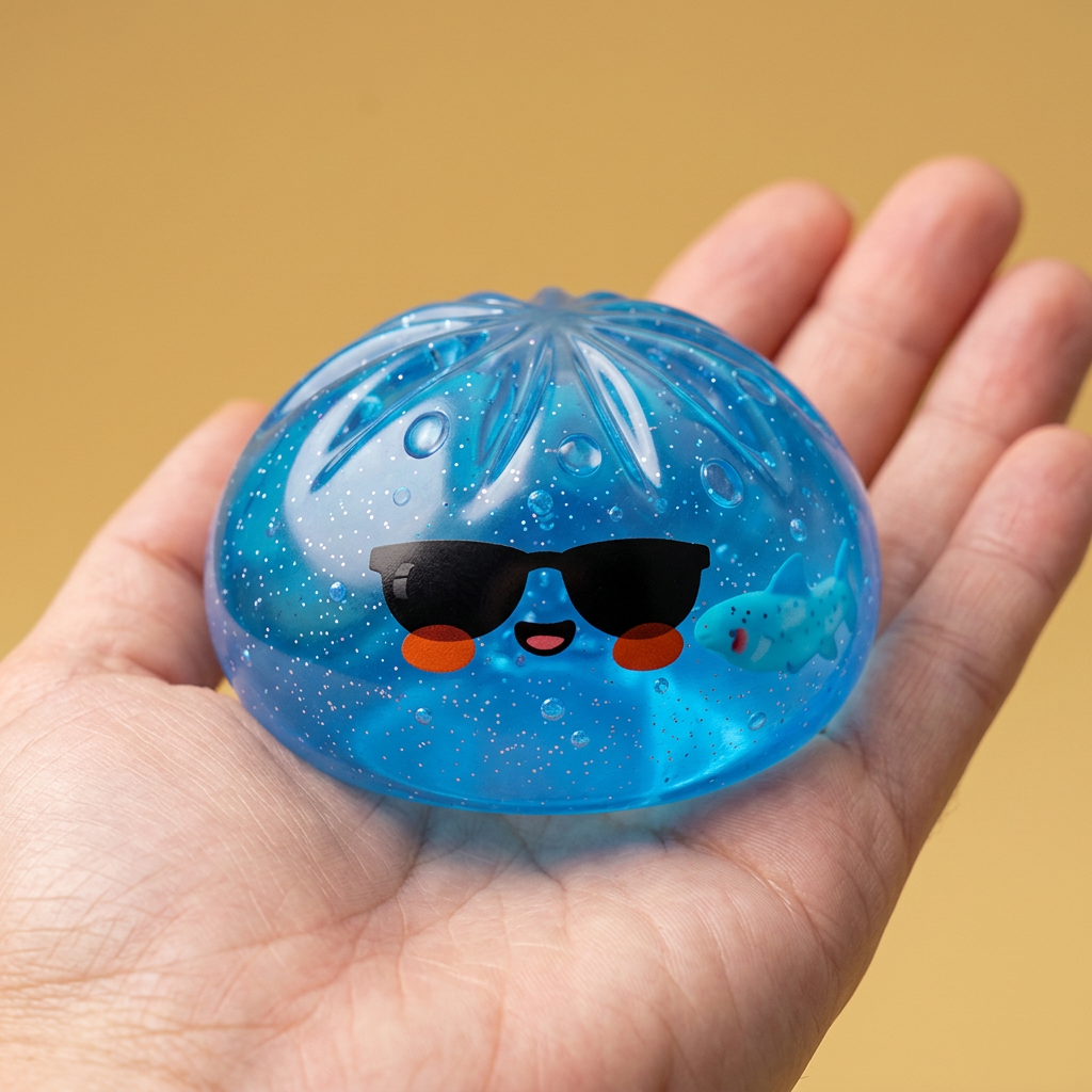 Dumpling Squishy Occhiali da Sole — squishy antistress slow-rise kawaii