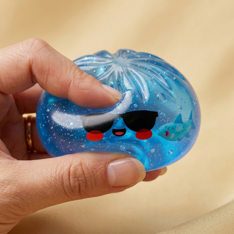 Dumpling Squishy Occhiali da Sole — squishy antistress slow-rise kawaii