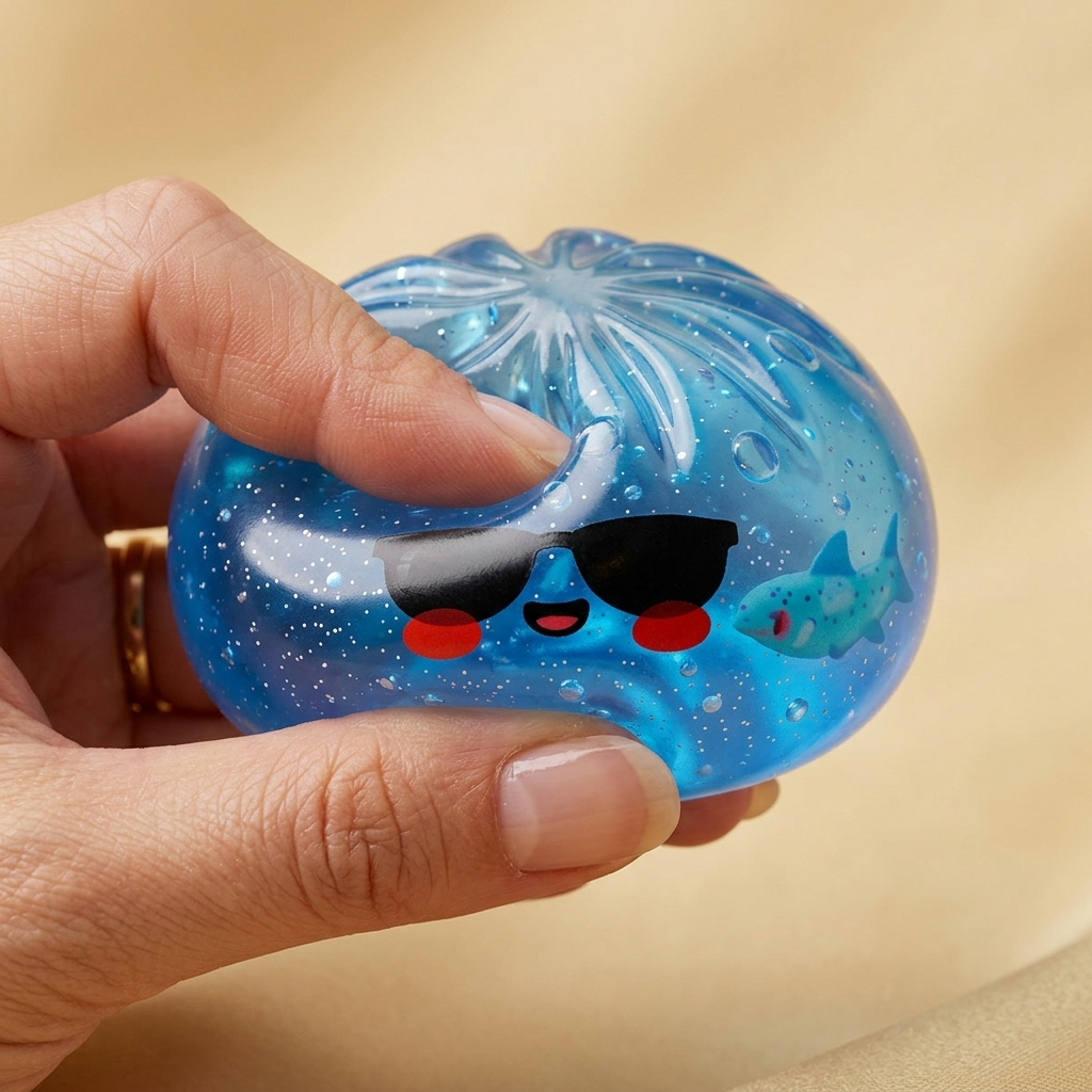 Dumpling Squishy Occhiali da Sole — squishy antistress slow-rise kawaii