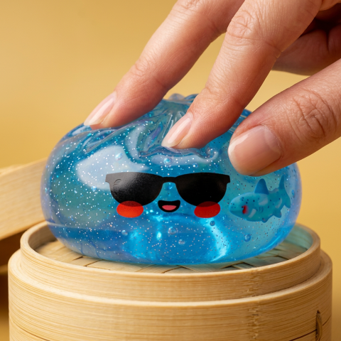 Dumpling Squishy Occhiali da Sole — squishy antistress slow-rise kawaii