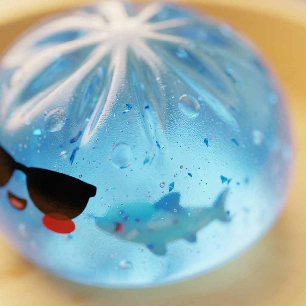 Dumpling Squishy Occhiali da Sole — squishy antistress slow-rise kawaii