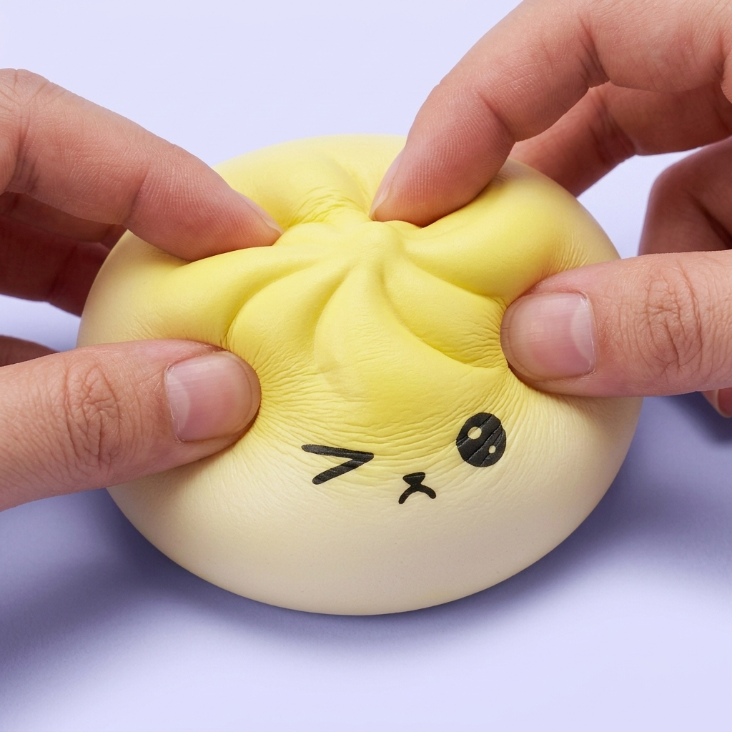 Mystery Dumpling Squishy Virale a Sorpresa — squishy antistress slow-rise kawaii