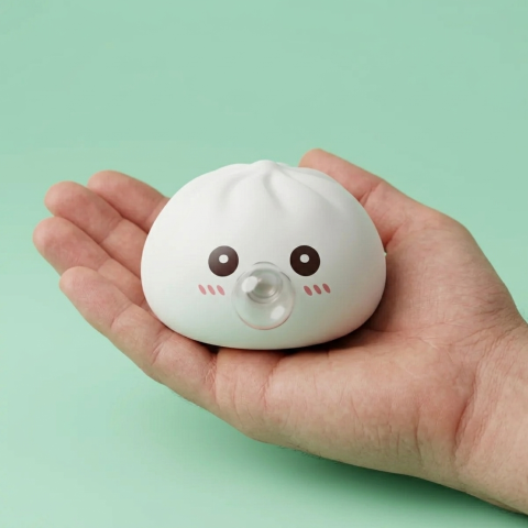 Giant Dumpling Squishy Bianco Nuvola — squishy antistress slow-rise kawaii