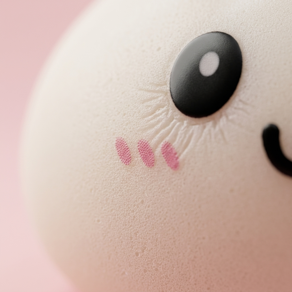 Dumpling Squishy Bianco Neve — squishy antistress slow-rise kawaii