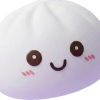 Dumpling Squishy Luce Notturna Bianca Lunare — squishy antistress slow-rise kawaii