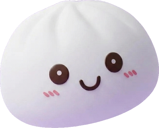 Dumpling Squishy Luce Notturna Bianca Lunare — squishy antistress slow-rise kawaii