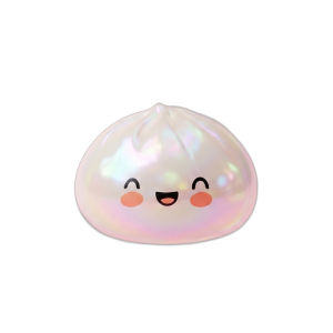 Dumpling Squishy Blanc Nuvola Unico — squishy antistress slow-rise kawaii