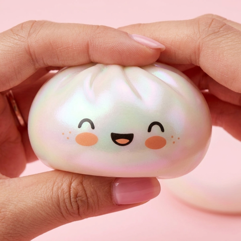 Dumpling Squishy Blanc Nuvola Unico — squishy antistress slow-rise kawaii