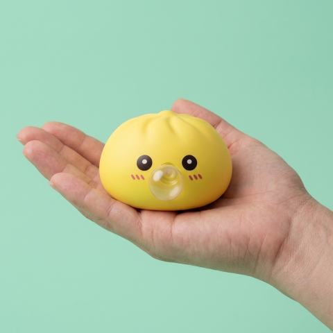 Jumbo Dumpling Squishy Giallo Gigante — squishy antistress slow-rise kawaii