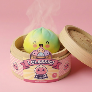 Yellow Fade Dumpling Squishy Giallo Tramonto — squishy antistress slow-rise kawaii