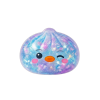 Squishy Dumpling Pinguino Blu Galaxy — squishy antistress slow-rise kawaii
