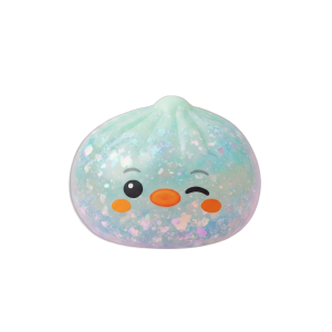 Squishy Dumpling Pinguino Verde Menta Ghiacciata — squishy antistress slow-rise kawaii