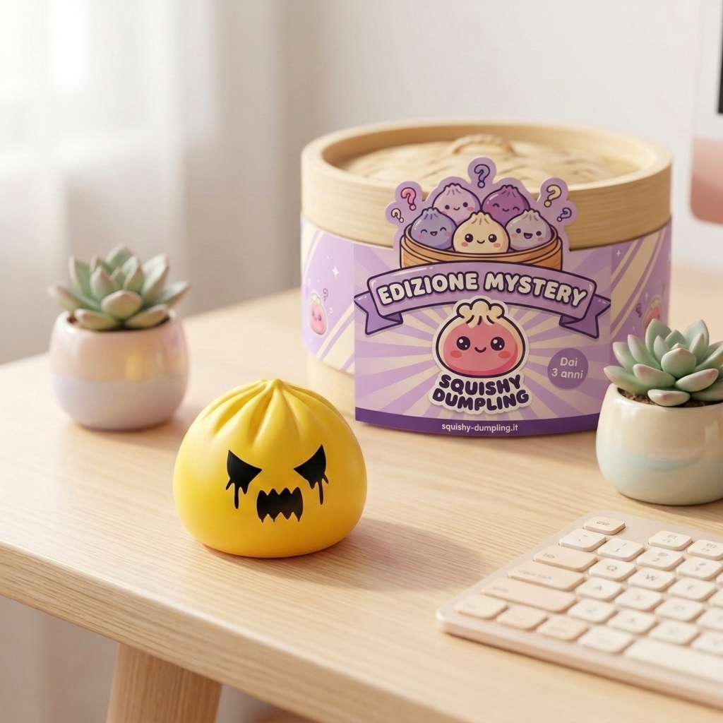 Ghost Dumpling Squishy Mystery Box — squishy antistress slow-rise kawaii