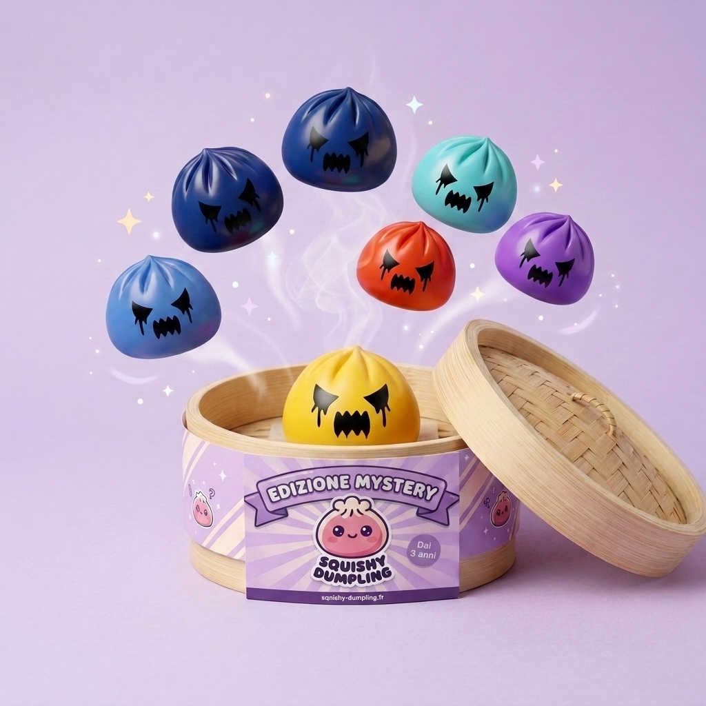 Ghost Dumpling Squishy Mystery Box — squishy antistress slow-rise kawaii