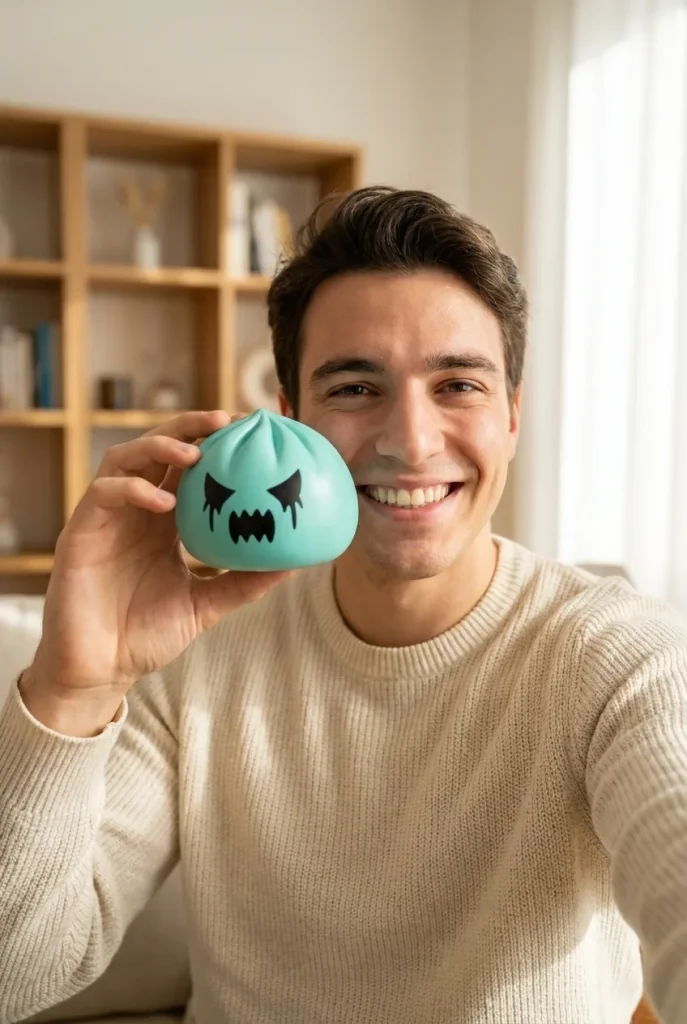 Ghost Dumpling Squishy Mystery Box — squishy antistress slow-rise kawaii