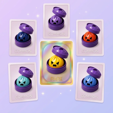 Ghost Dumpling Squishy Mystery Box — squishy antistress slow-rise kawaii