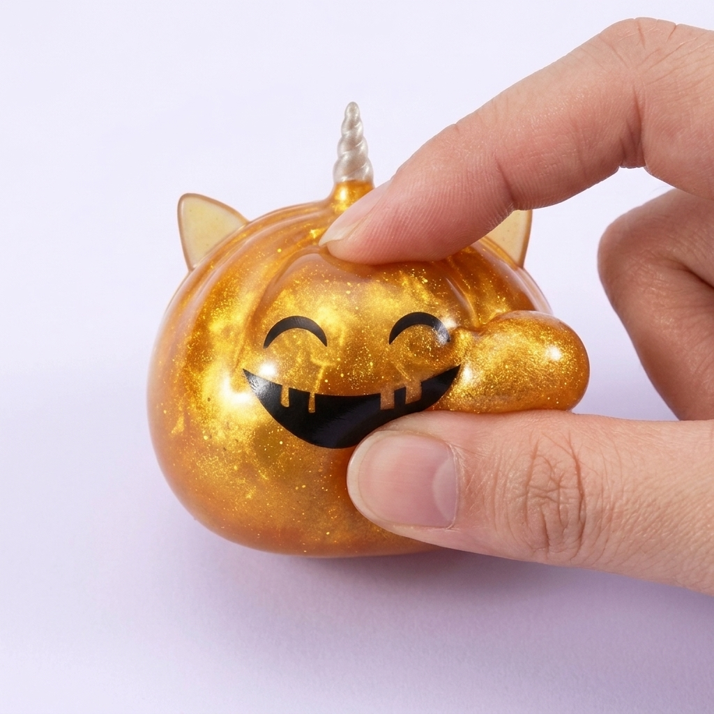 Squishy Dumpling Unicorno Cornuto Mystery Halloween — squishy antistress slow-rise kawaii