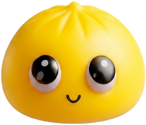 Dumpling Squishy Mystery Pop Occhi Grandi — squishy antistress slow-rise kawaii