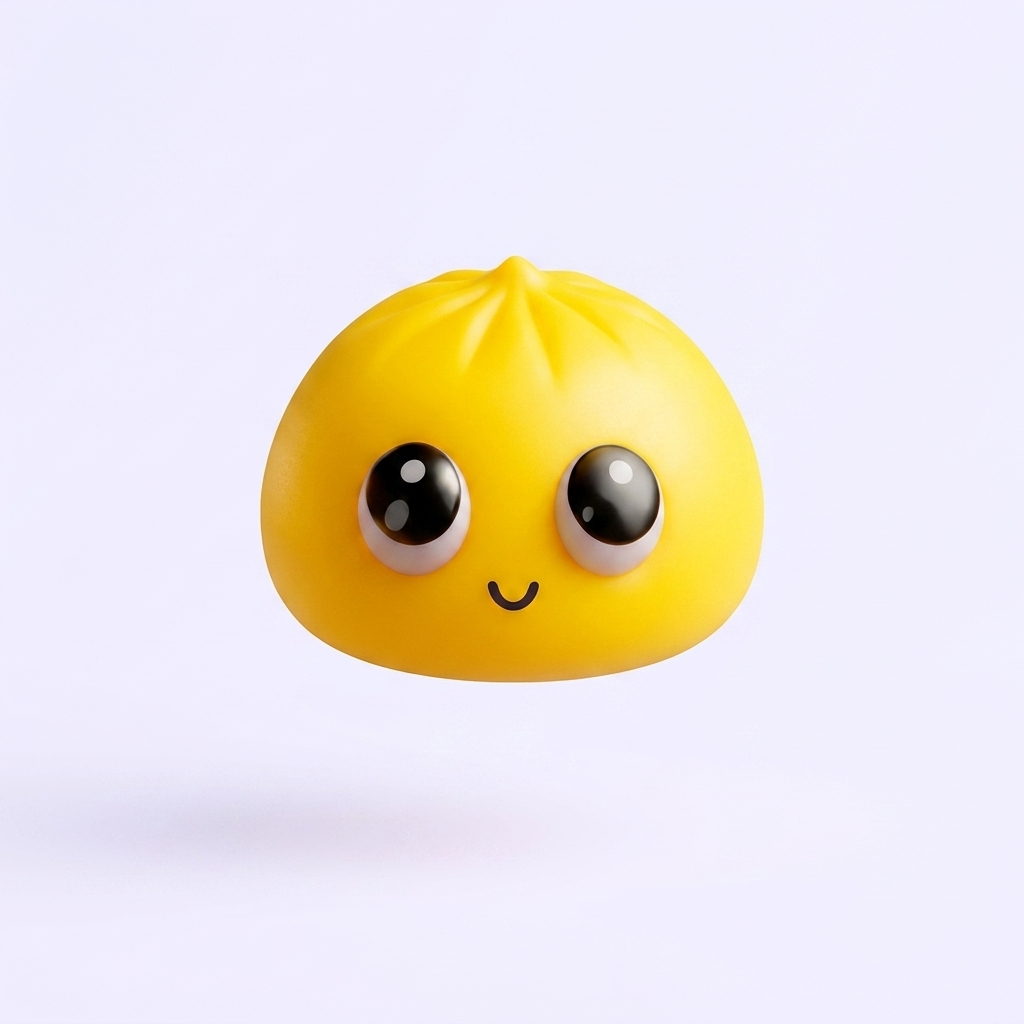 Dumpling Squishy Mystery Pop Occhi Grandi — squishy antistress slow-rise kawaii