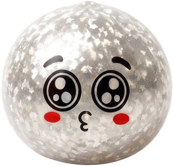 Squishy Dumpling Mystery Puppy Eyed Glitterato — squishy antistress slow-rise kawaii