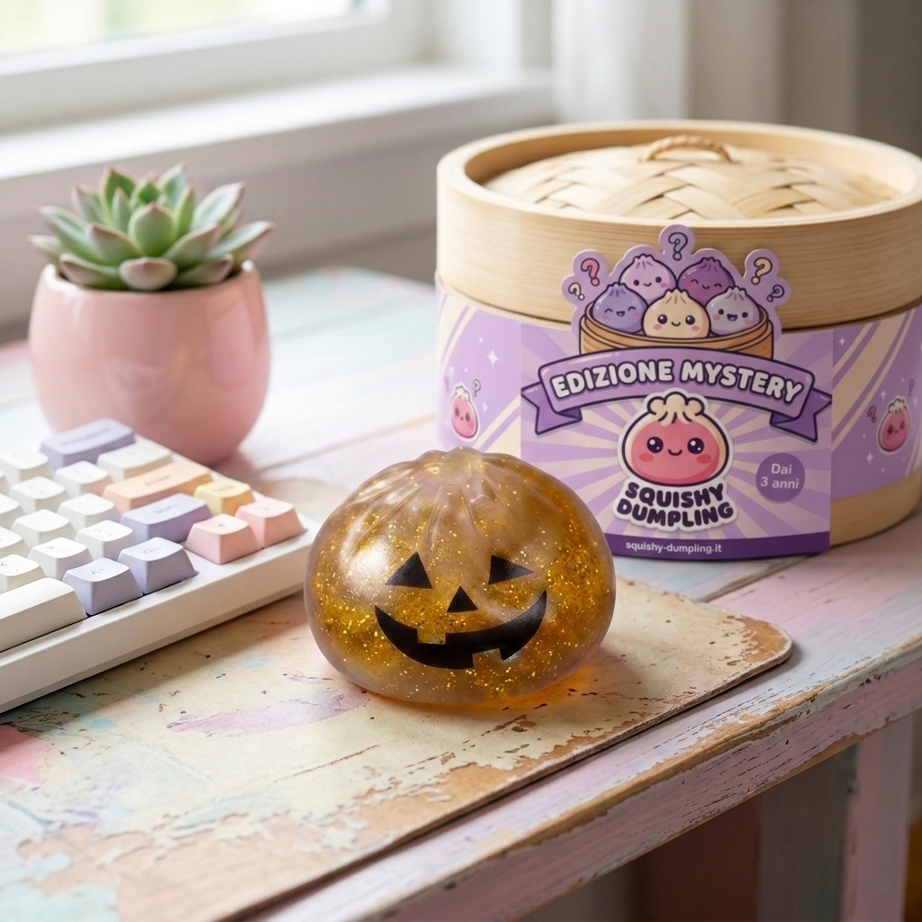 Squishy Dumpling Vampire Mystery Cremisi — squishy antistress slow-rise kawaii