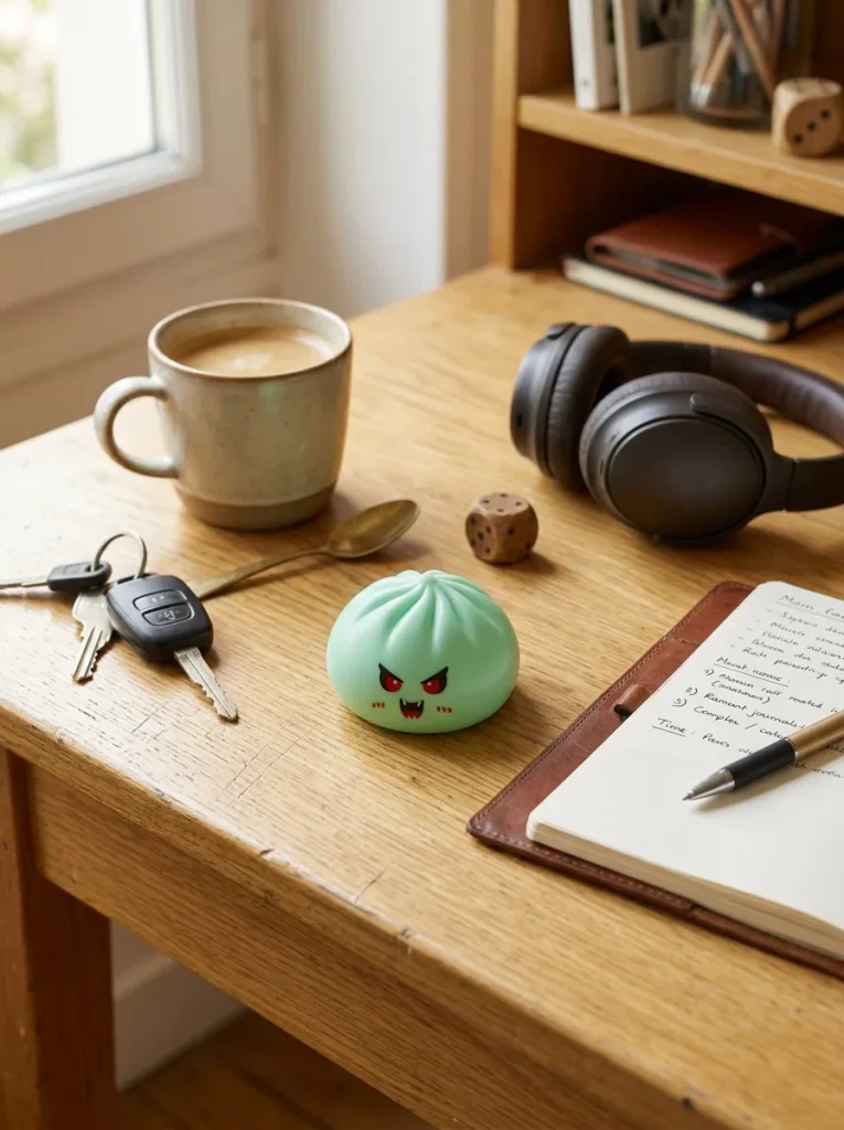 Squishy Dumpling Vampire Mystery Cremisi — squishy antistress slow-rise kawaii