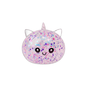 Dumpling Squishy Unicorno Bianco Sparkle — squishy antistress slow-rise kawaii