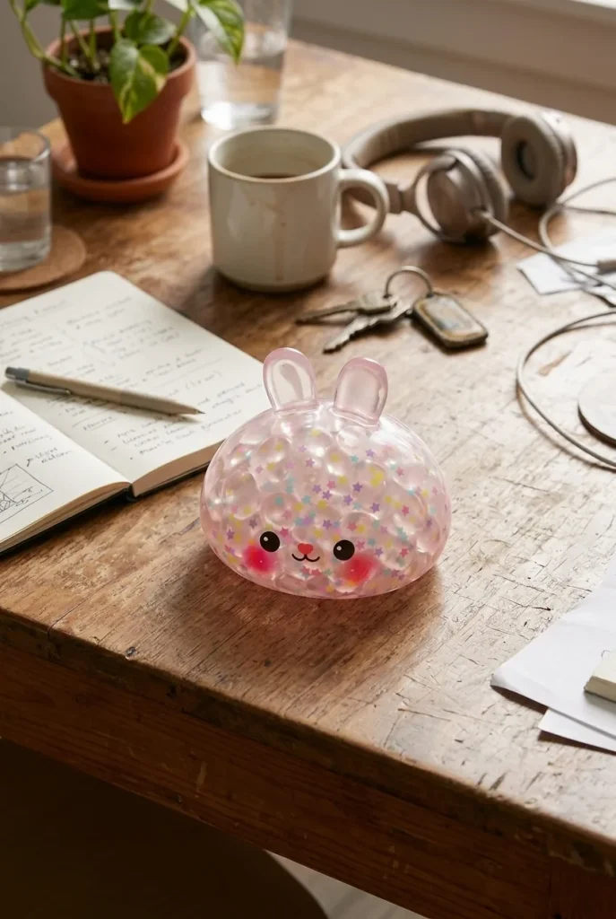 Bunny Dumpling Squishy a Bolle — squishy antistress slow-rise kawaii