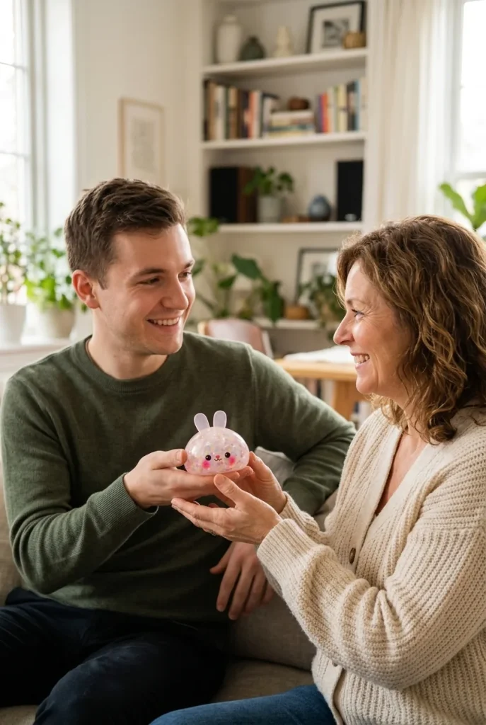 Bunny Dumpling Squishy a Bolle — squishy antistress slow-rise kawaii
