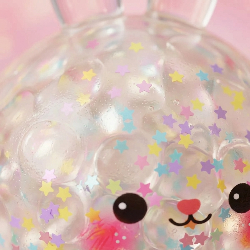 Bunny Dumpling Squishy a Bolle — squishy antistress slow-rise kawaii