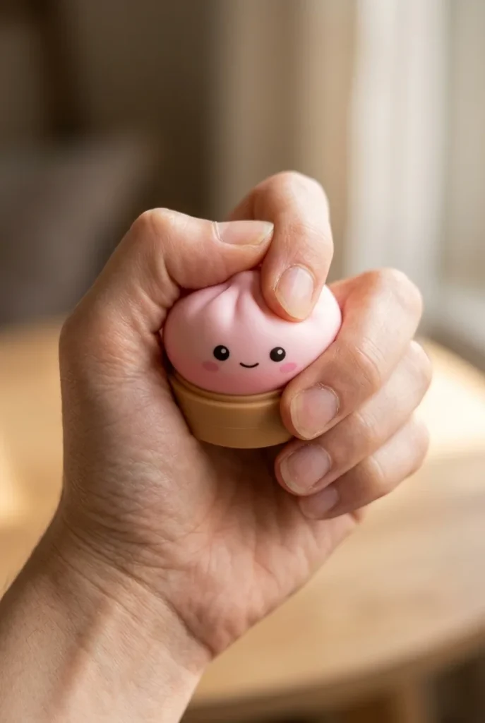 Calendario dell’Avvento Squishy Dumpling — squishy antistress slow-rise kawaii
