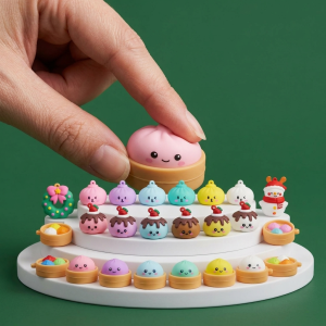 Calendario dell’Avvento Squishy Dumpling — squishy antistress slow-rise kawaii