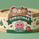 Scatola Squishy Dumpling Christmas Edition