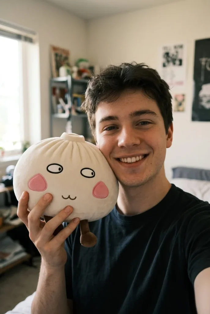 Squishy Dumpling Gigante Orgoglioso e Birichino — squishy antistress slow-rise kawaii